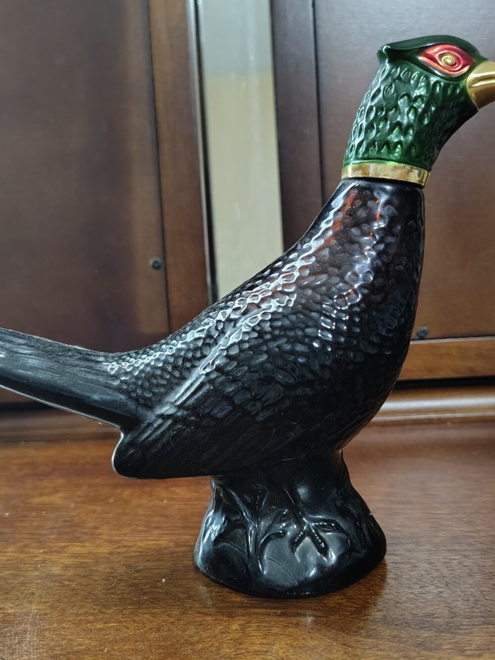Vintage Avon Pheasant Glass Cologne Bottle